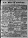 Walsall Advertiser Tuesday 13 February 1866 Page 1