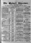 Walsall Advertiser Tuesday 13 March 1866 Page 1