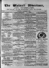 Walsall Advertiser Saturday 15 December 1866 Page 1