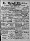Walsall Advertiser Saturday 16 February 1867 Page 1