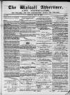 Walsall Advertiser Tuesday 28 July 1868 Page 1