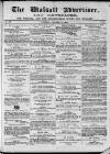 Walsall Advertiser Saturday 17 October 1868 Page 1