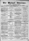 Walsall Advertiser Saturday 28 November 1868 Page 1