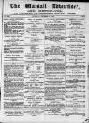 Walsall Advertiser Tuesday 01 December 1868 Page 1