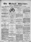 Walsall Advertiser Saturday 12 December 1868 Page 1