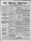 Walsall Advertiser Saturday 09 January 1869 Page 1
