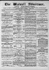 Walsall Advertiser Tuesday 27 April 1869 Page 1