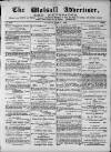 Walsall Advertiser Tuesday 01 June 1869 Page 1