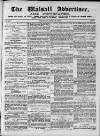 Walsall Advertiser Saturday 19 June 1869 Page 1