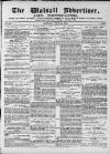 Walsall Advertiser Saturday 26 June 1869 Page 1
