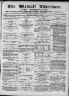 Walsall Advertiser Saturday 21 August 1869 Page 1