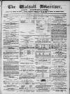 Walsall Advertiser Tuesday 31 August 1869 Page 1