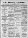 Walsall Advertiser Saturday 16 October 1869 Page 1