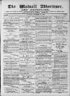 Walsall Advertiser Tuesday 21 December 1869 Page 1