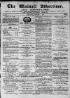 Walsall Advertiser Saturday 08 April 1871 Page 1