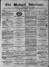 Walsall Advertiser Tuesday 04 January 1870 Page 1