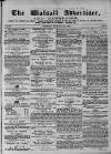 Walsall Advertiser Saturday 22 January 1870 Page 1