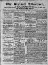 Walsall Advertiser Saturday 26 March 1870 Page 1