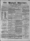 Walsall Advertiser Saturday 25 June 1870 Page 1