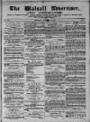 Walsall Advertiser Saturday 01 October 1870 Page 1