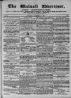 Walsall Advertiser Tuesday 08 November 1870 Page 1
