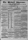 Walsall Advertiser Tuesday 15 November 1870 Page 1