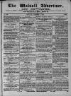 Walsall Advertiser Tuesday 06 December 1870 Page 1