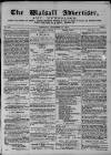 Walsall Advertiser Saturday 24 December 1870 Page 1