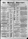 Walsall Advertiser Tuesday 07 March 1871 Page 1