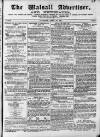Walsall Advertiser Saturday 15 April 1871 Page 1