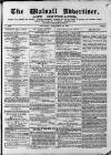 Walsall Advertiser Saturday 18 November 1871 Page 1