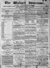 Walsall Advertiser Tuesday 02 January 1872 Page 1