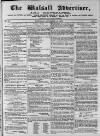 Walsall Advertiser Saturday 14 September 1872 Page 1