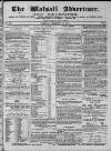 Walsall Advertiser Tuesday 10 December 1872 Page 1
