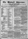 Walsall Advertiser Saturday 14 December 1872 Page 1