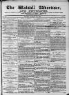 Walsall Advertiser Tuesday 28 January 1873 Page 1