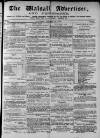 Walsall Advertiser Saturday 24 January 1874 Page 1