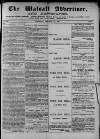 Walsall Advertiser Saturday 31 January 1874 Page 1