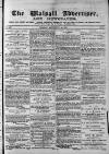 Walsall Advertiser Tuesday 29 September 1874 Page 1
