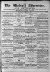Walsall Advertiser Saturday 14 November 1874 Page 1