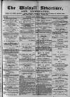 Walsall Advertiser Tuesday 26 January 1875 Page 1