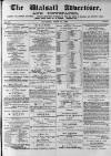 Walsall Advertiser Saturday 10 April 1875 Page 1