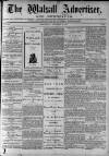 Walsall Advertiser Saturday 02 October 1875 Page 1
