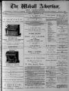 Walsall Advertiser Monday 24 December 1877 Page 1