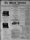 Walsall Advertiser Tuesday 26 February 1878 Page 1