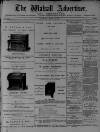 Walsall Advertiser Saturday 13 April 1878 Page 1