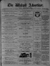 Walsall Advertiser Tuesday 08 October 1878 Page 1