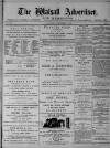Walsall Advertiser Saturday 07 December 1878 Page 1