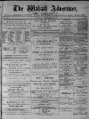 Walsall Advertiser Saturday 21 December 1878 Page 1