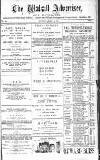Walsall Advertiser Saturday 15 March 1879 Page 1